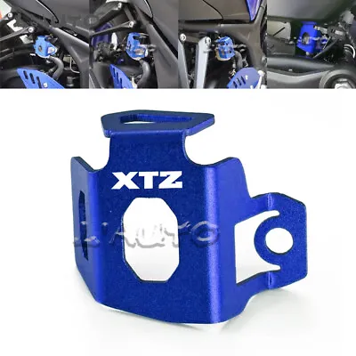 Blue Rear Brake Fluid Oil Reservoir Guard Cover For YAMAHA XTZ 125E 150 XTZ250 • $10.79