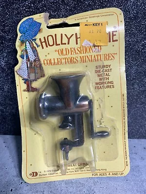 RARE Holly Hobbie Old Fashioned Collectors Miniature Doll Furniture Meat Grinder • $25