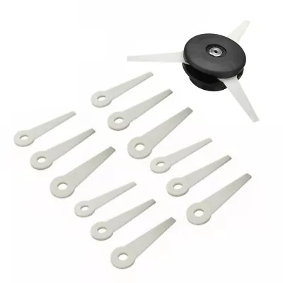 12pcs Cutter Blades &String Trimmer-Head-Brush For STIHL POLYCUT 6-3 FS38/40/45 • $34.82