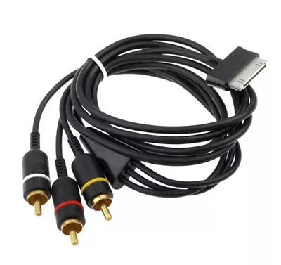 Composite A/V AV 3RCA TV Out Video Adapter Cable For Samsung Galaxy Tablet P1000 • $9.50