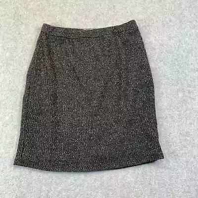 Hollister Skirt Womens Small Gray Knit Lined Pull On Stretch Party Career Casual • $15.97