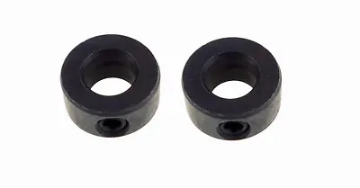 2 Pack 3/8  Bore Shaft Collar With 1/4-20 Set Screw - Black Oxide Finish BSC-037 • $6.62
