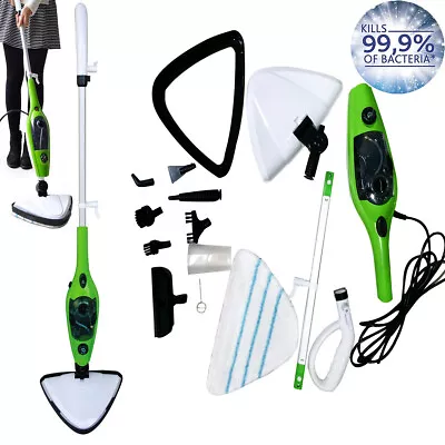 10-in-1 Steam Cleaner Mop Steamer HandHeld Upright Carpet Window Floor 1300W US • $56.70