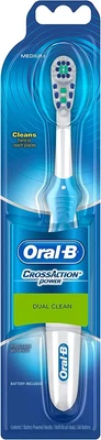 2X Oral-B CrossAction Power Dual Clean Electric Toothbrush (Medium) 1pk-UA • $48.99