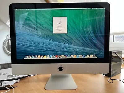  Apple IMac OS X 10.9.5 - 21.5  Pre Owned Excellent Working Order • £85