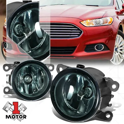 Smoked OE Style Front Fog Light Lamps For 05-22 Mustang/Focus/Transit Connect • $26.38