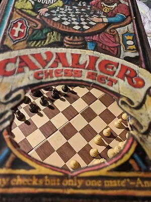 Vintage 1973 Cavalier Chess Set By Pacific Game Company #1424 • $22