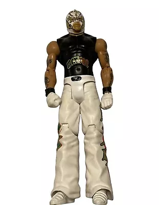 2011 Mattel WWE Rey Mysterio White Pants V1269 Loose Figure • $13.99