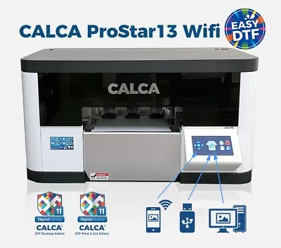 US Stock CALCA ProStar13 Wifi DTF Printer Easy Operation • $9999