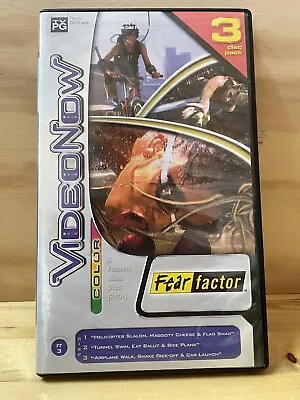 VideoNow Color: Fear Factor -PVD (3 Disc Set) Tiger Electronics • $7.97