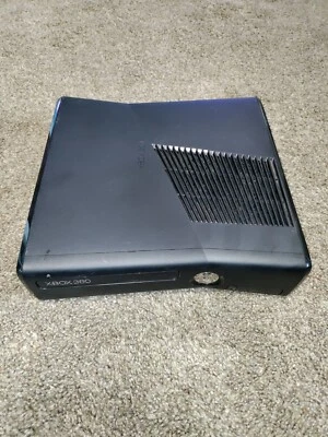 $60 • Buy Console Only Black Microsoft Xbox 360 Slim S Tested No Hard Drive Model 1439 #6
