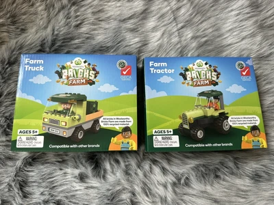 $30.50 • Buy Woolworths Bricks Farm Sets Farm Truck And Farm Tractor