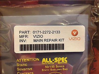 VIZIO Main Board Repair Kit 0171-2272-2133  3642-0012-0150  3420-0012-0150 • $16.99