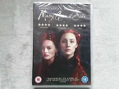 Mary Queen Of Scots (DVD 2019) Brand New Sealed • £3.99