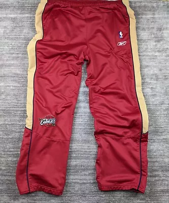 Reebok Cleveland Cavaliers Warm Up Pants Size X-Large • $31.99