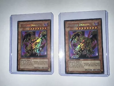 Yu-Gi-Oh! TCG Victory Dragon JUMP-EN011 Secret Rare (SEE PICS) 2 Total NEAR MINT • $41.22