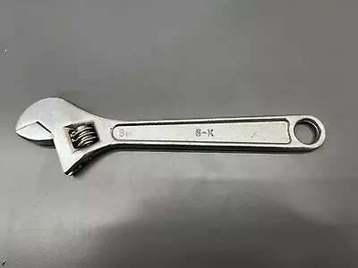 (j) Vintage Sk Tools S-k 8  Adjustable Crescent Wrench - Vg Condition - Usa • $25