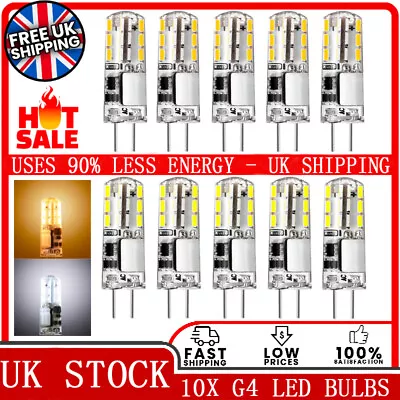 12V 1.5W G4 LED Capsule Light Bulbs 180lm Energy Saving Replace 20W Halogen Lamp • £1.95