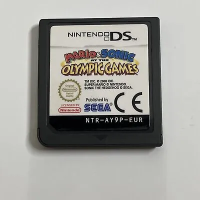 Mario & Sonic At The Olympic Games (Nintendo DS 2008) • $15