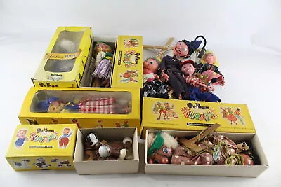 Pelham Puppets / Marionettes Vintage Assorted Inc Boxed Joblot • £51