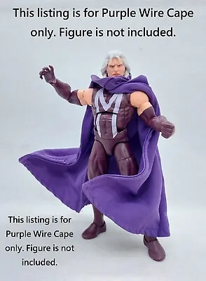 Hasbro Marvel Legends X Men '97 Magneto Dedicated Purple Wire Cape • $20