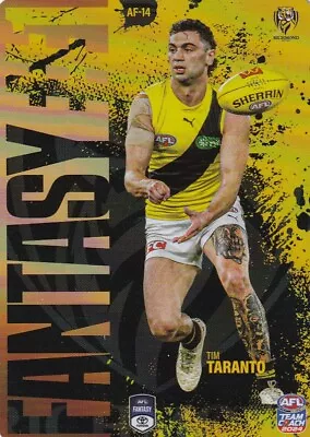 AFL 2024 Teamcoach Richmond Tigers - Tim Taranto Fantasy Card No.AF-14 • $11.25