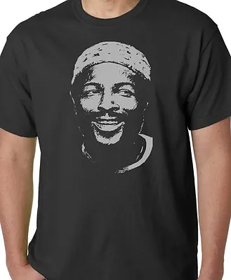 Mens ORGANIC Cotton T-shirt MARVIN GAYE Music Motown Clothing Eco Gift  • $11.13