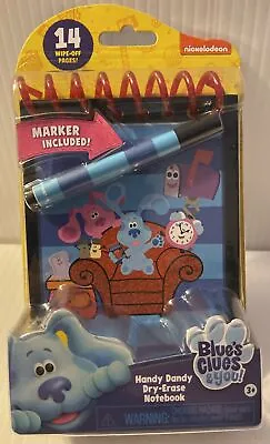 Blues Clues Handy Dandy Notebook ~ Dry Erase Marker  ~ Sealed • $10.99