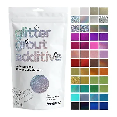 Glitter For Grout Additive Ultrafine ANTI-MOULD 100g For Tiles Mosaic Bathroom • $17.37