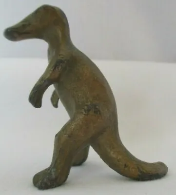 $24.99 • Buy Vintage 1947 Srg Bronzed Metal Trachodon Dinosaur Figurine - As Is