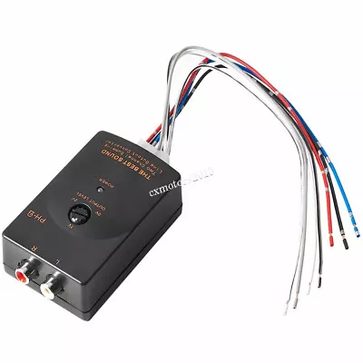 Car Srereo Audio Speaker Amplifier Interface RCA Adapter For Volvo S40 S60 XC70 • $12.79