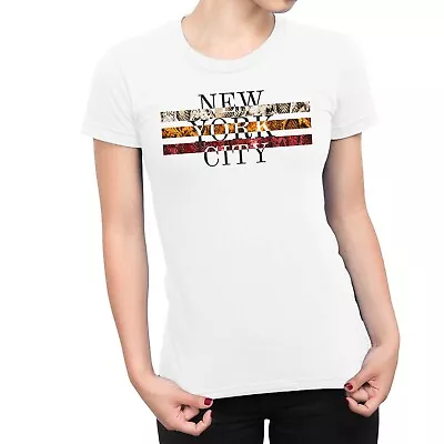 £7.99 • Buy 1Tee Womens New York City Snake Print  T-Shirt
