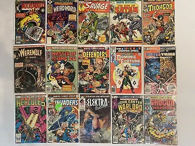 15 Book Bronze Age Marvel Lot: 1st Apps Whitman Variant. 1974-1986 • $35