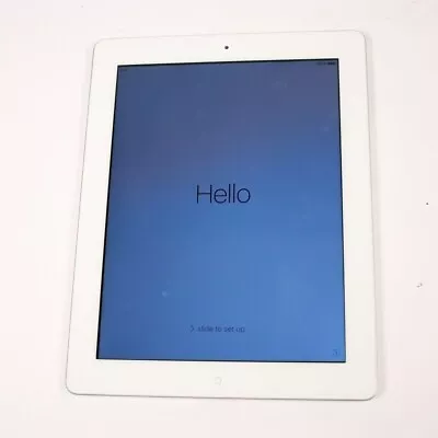 Apple IPad 2 A1395  16gb White/Silver Tablet TESTED WORKING • $29.99