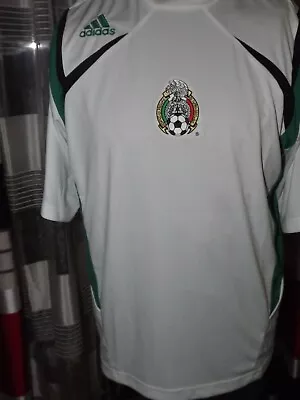 2015-16 Mexico Away Adidas Excellent (L) Shirt Jersey Trikot Maglia Camiseta • £23.99