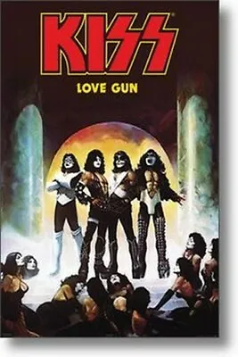 KISS POSTER Love Gun RARE NEW HOT 24X36 • $16.97