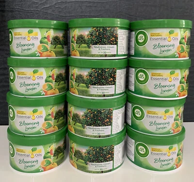 £8.99 • Buy Airwick Gel Cans Air Freshener Citrus Fragrance 70g X 12