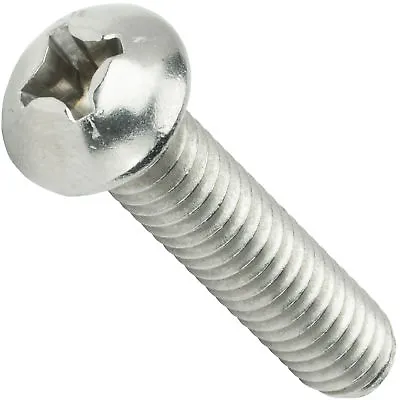 8-32 Round Head Phillips Drive Machine Screws Stainless Steel Inch All Lengths • $17.31