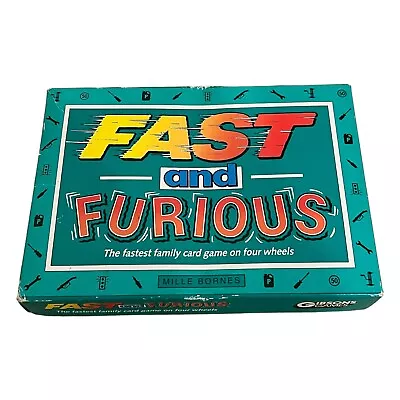 £12 • Buy Fast And Furious Card Game By Gibson Games Mille Bornes - Cards Sealed
