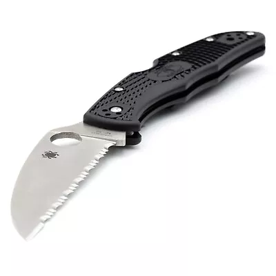 Spyderco Endura 4 VG-10/FRN - SpyderEdge Wharncliffe -Black- Seki-City JAPAN EDC • $229