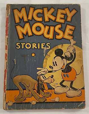 Mickey Mouse Stories Book 2 Softcover Walt Disney Productions 1934 • $19.95