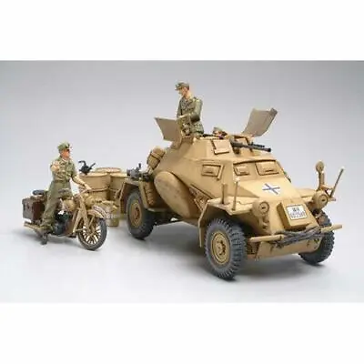 TAMIYA 35286 Armoured Car Sd.Kfz 222 Africa 1:35 Military Model Kit • £29.99