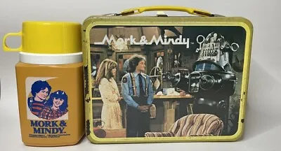 1979 Mork And Mindy King-Seeley Thermos Co. Lunchbox With Thermos • $35