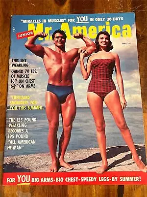 Junior MR AMERICA Bodybuilding Muscle Magazine BILLY HILL 5-56 • $16.99