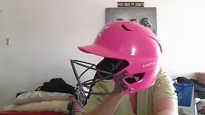 Easton Hot PINK Game Time Baseball/Softball Batting Helmet Size 6-6 3/4 COOL FUN • $13.99