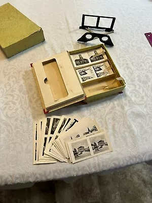 Raumbild Vertrieb Germany 3D PICTURE Viewer SERIES 1958 W/ Glasses +100 Pictures • $225