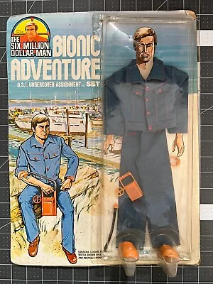 *NEW RARE* 70s SIX MILLION DOLLAR MAN Bionic Adventure OSI Undercover Assignment • $239.99