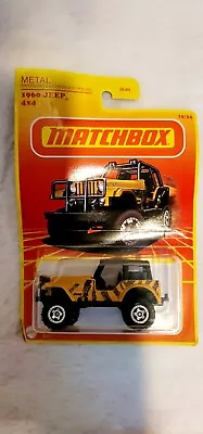 MATCHBOX 1960 Jeep 4x4 - 19/24 • $10