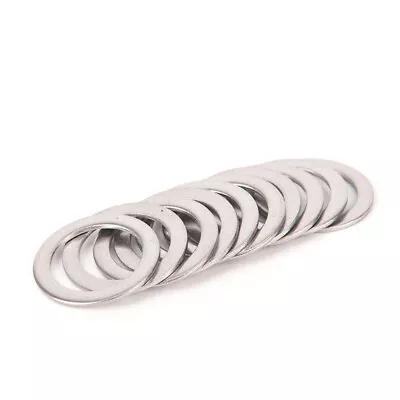 10x Bicycle Pedal Spacer Crank Cycling Bike Stainless Steel Ring Washers NI *YI • $6.65