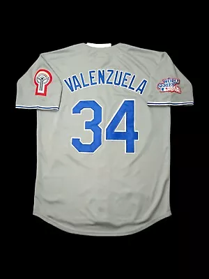 Fernando Valenzuela Los Angeles  Dodgers Jersey 1981 World Series Throwback SALE • $83.97